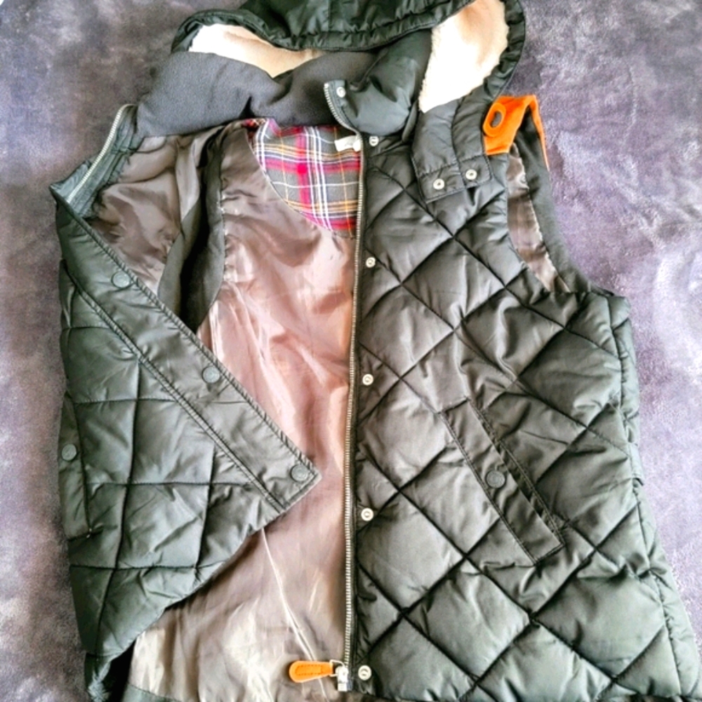 H&M vest hoodie jacket